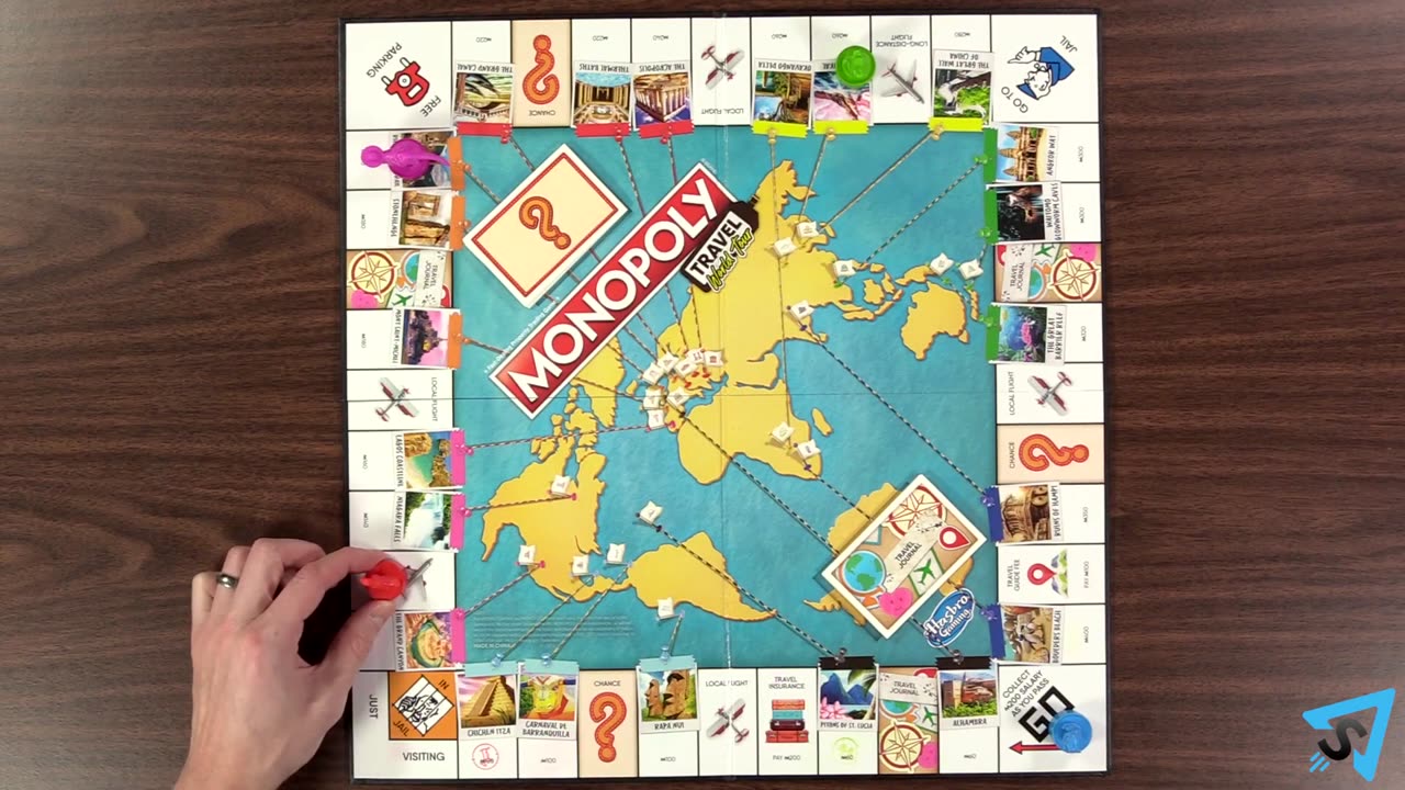 How to play Monopoly Travel World