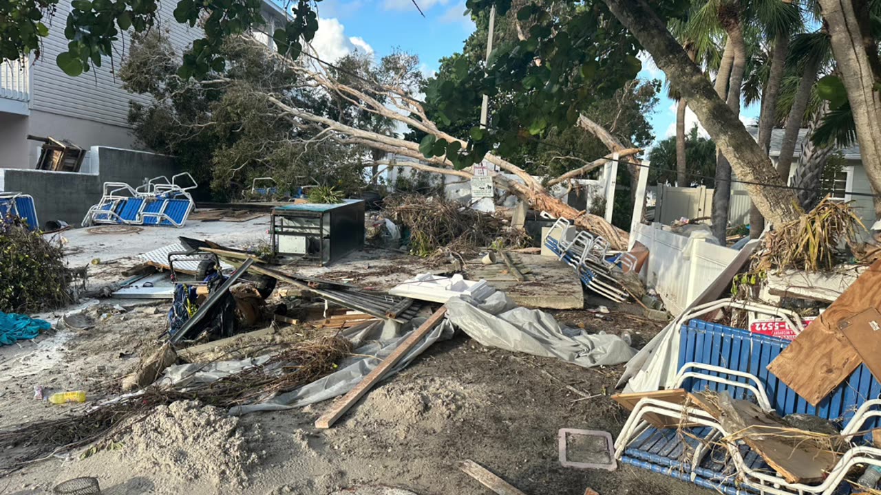 🌪️ AFTERMATH OF HURRICANE HELENE 🌪️ Madeira Beach, FL