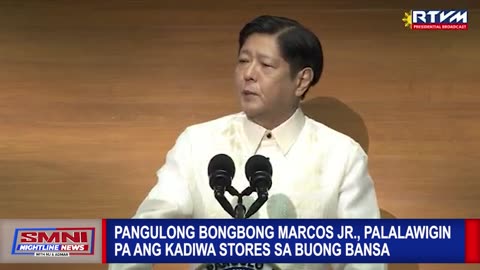 Pangulong Bongbong Marcos Jr. palalawigin pa ang Kadiwa store sa buong bansa