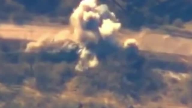 Russia 'destroys Ukrainian personnel carrier' in deadly drone strike
