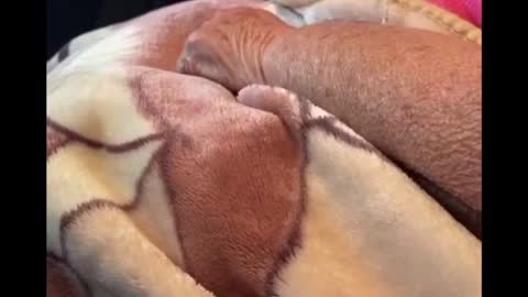 Older Lady Suffers Tremors & Stuttering Just Moments After Her Booster Shot