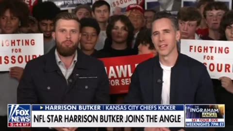 EPIC: Harrison Butker Joins Senator Hawley On Campaign Trail