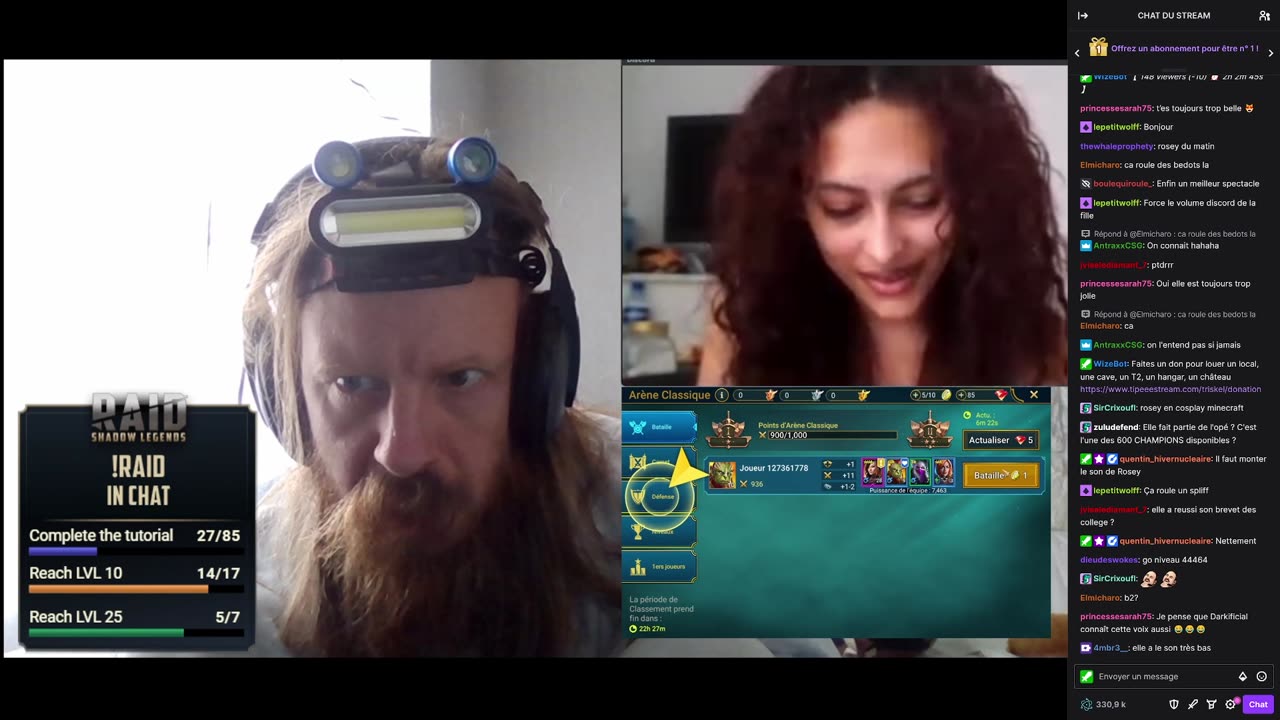 2023-06-04 (2bis.2) - Suite de la corvée Raid Shadow Legend - Twitch Triskelina (version avec chat)