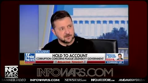 VIDEO: Zelensky Tells Americans to 'Stop Crying' and to Give All Our Money to Him l Infowars