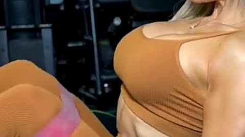Fitness gym girl