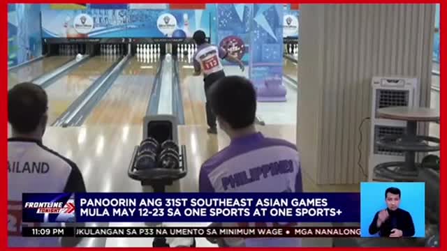 Pilipinas, kasalukuyang pumapangatlo sa rankingsa 31st SEA Games