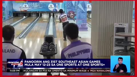 Pilipinas, kasalukuyang pumapangatlo sa rankingsa 31st SEA Games