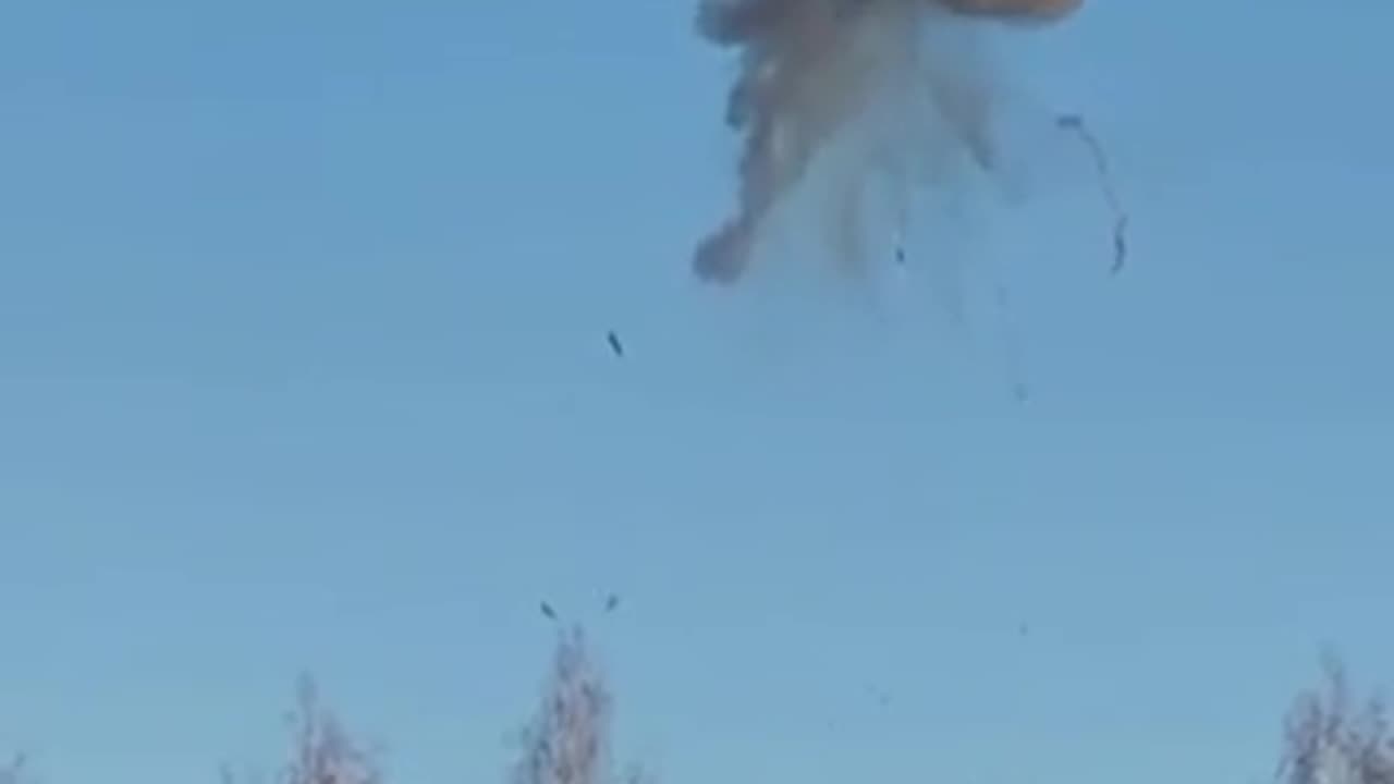 Ukrainian "Lyuty"-type drone is shot down on it's way to Zhukovsky International Airport, Moscow