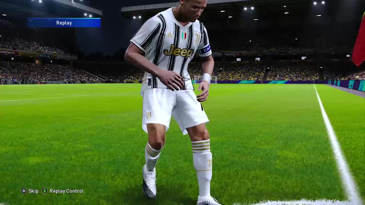 Cristiano Ronaldo Super Goal Juventus Vs Dortmund Uefa Champions Leugue PES Game-play