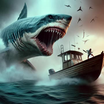 Megalodon, the prehistoric shark