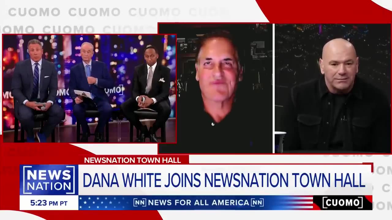 Dana White & Mark Cuban debate Kamala Harris' competency