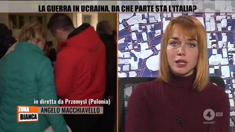 Marta Collot dice la verità sull'Ukraina ma viene stoppata subito