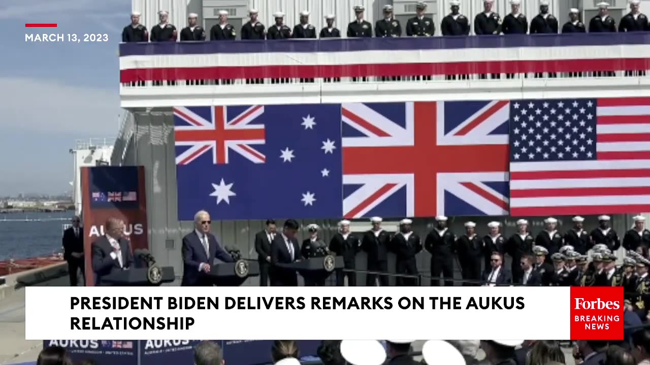 Biden Touts Capabilities Of Nuclear-Powered Submarines For Australia