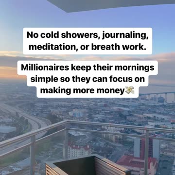 Millionaire Morning Routine - @paulalexespinoza | Instagram