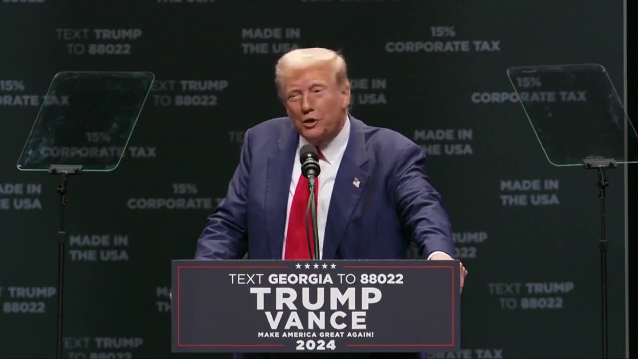 🇺🇸 Trump: Working with Gov. Kemp to Deepen the Port of Savannah—“It Will Happen So Fast!”