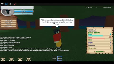 ROBLOX-One Piece Golden Age-I got plume plume