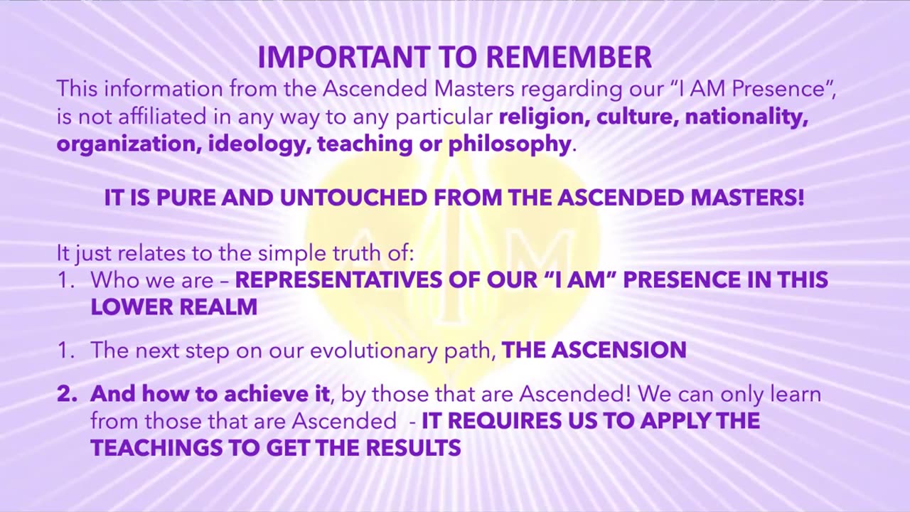 I AM - free online course WEEK1