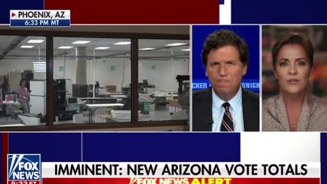 Tucker Carlson/ Kari Lake victory is imminent.