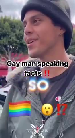 Gay man says you aren’t born gay, but it’s what happened to you as a child