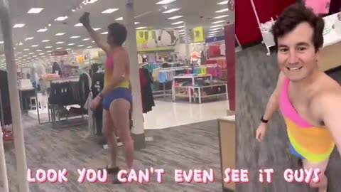 Alex Stein tests out Target's 'Tuck Friendly' Transgender Bathing Suit for Boys! 👦👙🏳️‍🌈