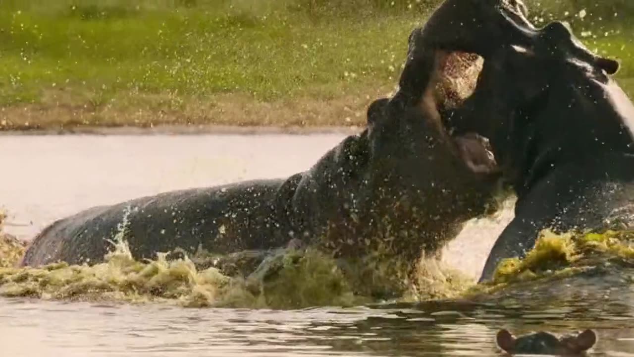 Amazing buffalo fight 😳😱💥