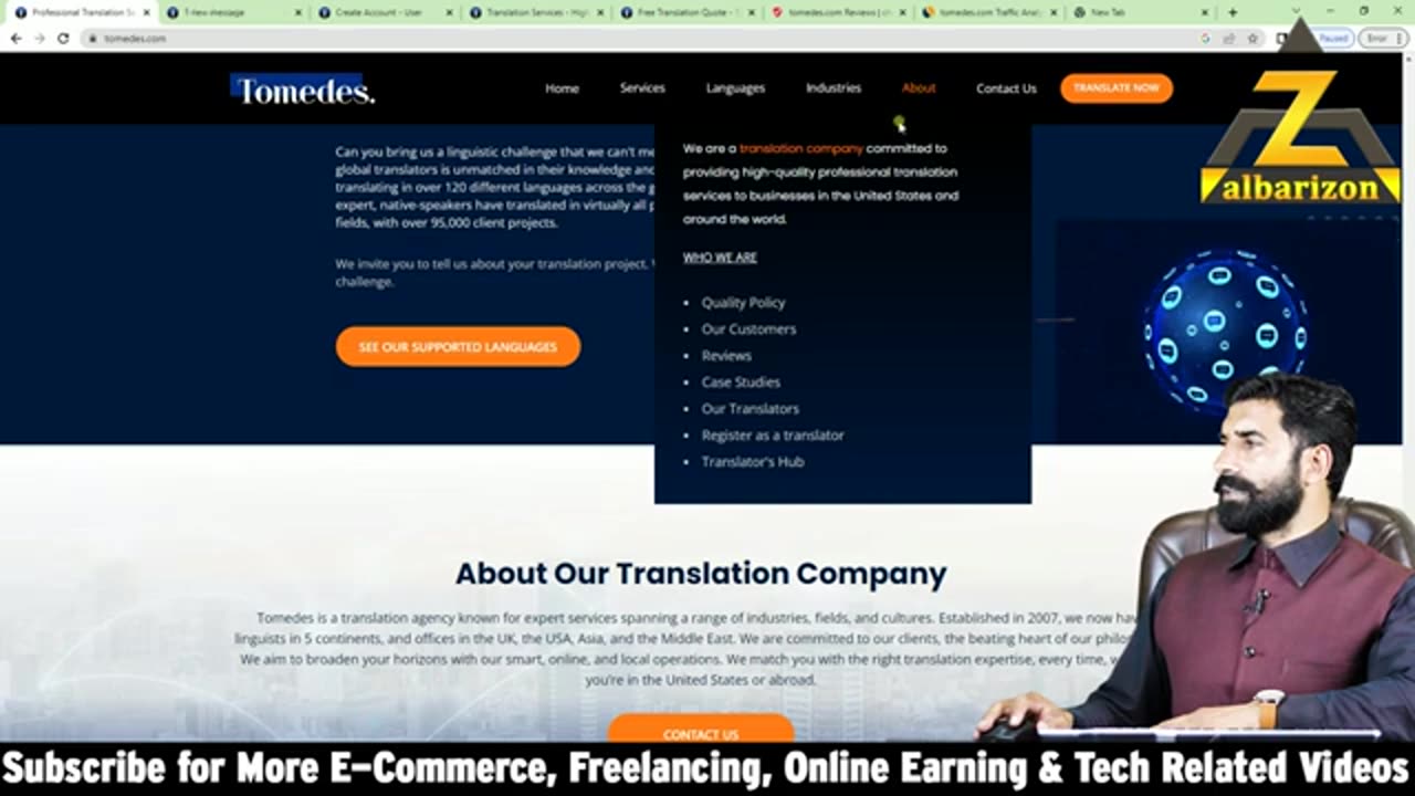 Earn 5$ in 3 Hrs - Earn Money Online - Make Money Online - Earn From Home - Tomedes - Albarizon