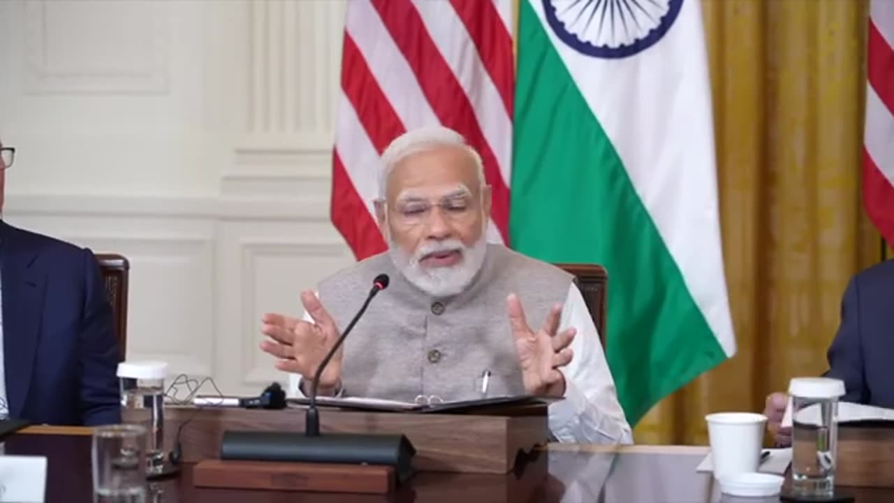 Prime Minister Modi Meeting In US