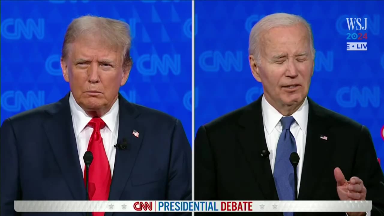 Funny Moments of first 2024 Presidential Debate 🇺🇸 #trump #biden #meme