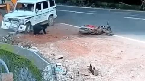 Accident: Driver Literally Saved A Man from Death