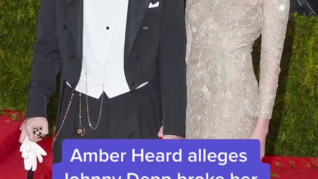 Amber Heard alleges Johnny Depp broke her nose after Met Gala