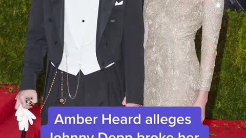 Amber Heard alleges Johnny Depp broke her nose after Met Gala