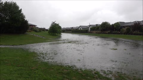 Heavy rain in North Canterbury.