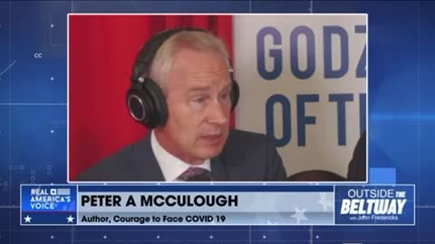 John Fredericks and Dr. McCullough "Outside the Beltway" at CPAC Aug 5, 2022