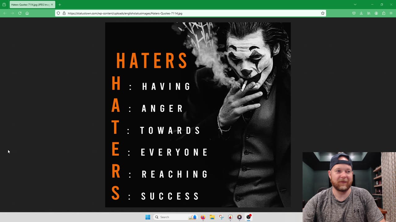 dealing with da haters