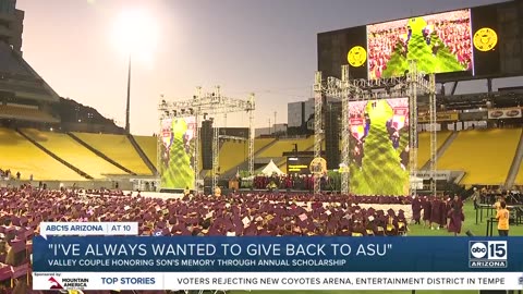 Parents of Navy sailor create ASU scholarship, donate one-third of assets to the school