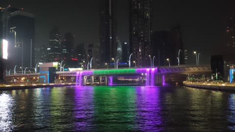 Dubai Creek Canal | Night Time |