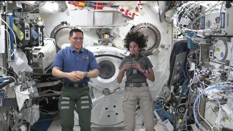 Space Station Crew Answers South Student Questions Sept. 6, 2023.mp4