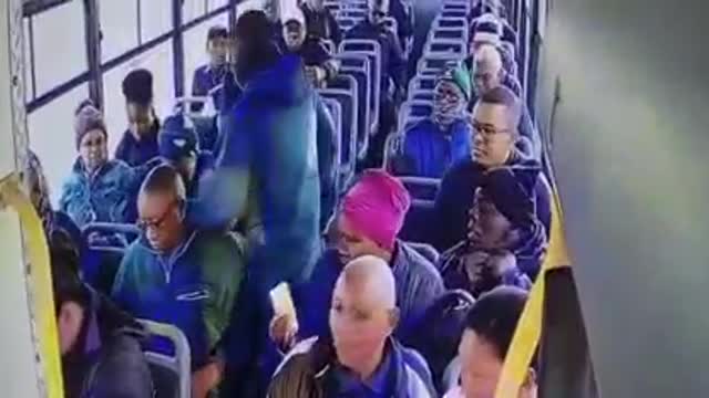 Road to hell: Masked dief robs Golden Arrow bus passengers on way to Mitchells Plain