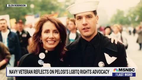 Navy Veteran Thanks Speaker Pelosi For Her Leadership On LGBTQ Rights