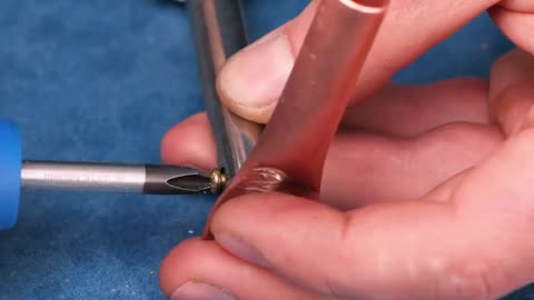 Practical soldering in copper pipe