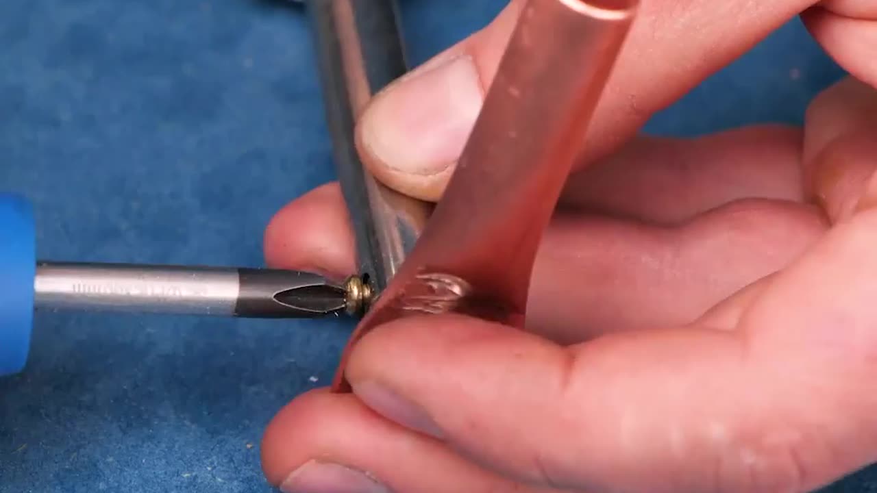 Practical soldering in copper pipe