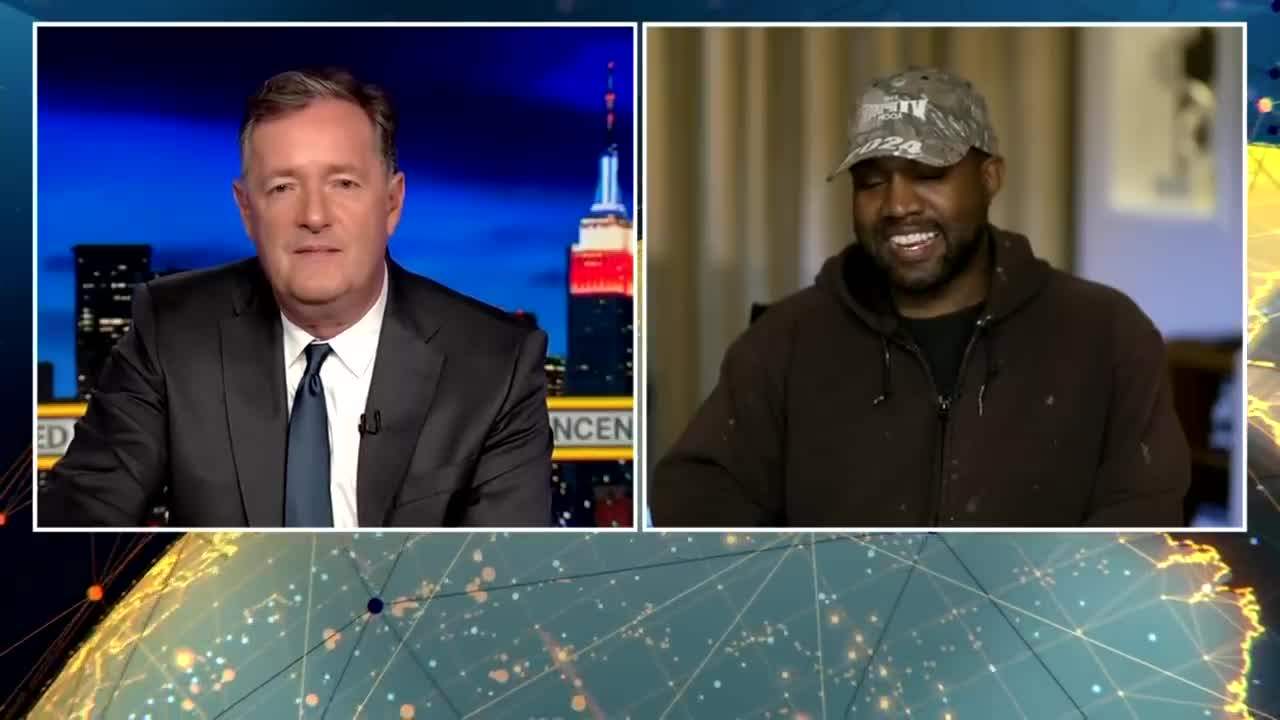 Piers Morgan interviewed the Kanye 'Ye' West