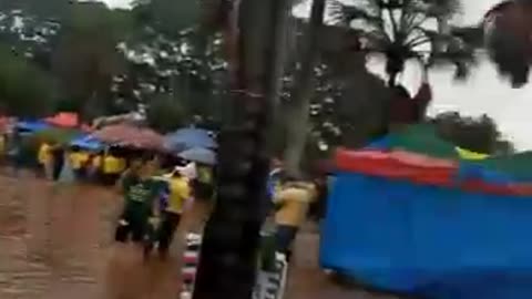 Brazilian Spring: Even torrential rains keep Brazilians from demanding their rights