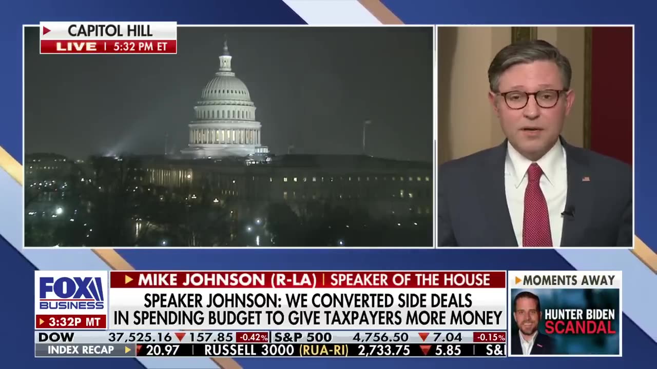 Speaker Mike Johnson: We’re willing to die on this hill