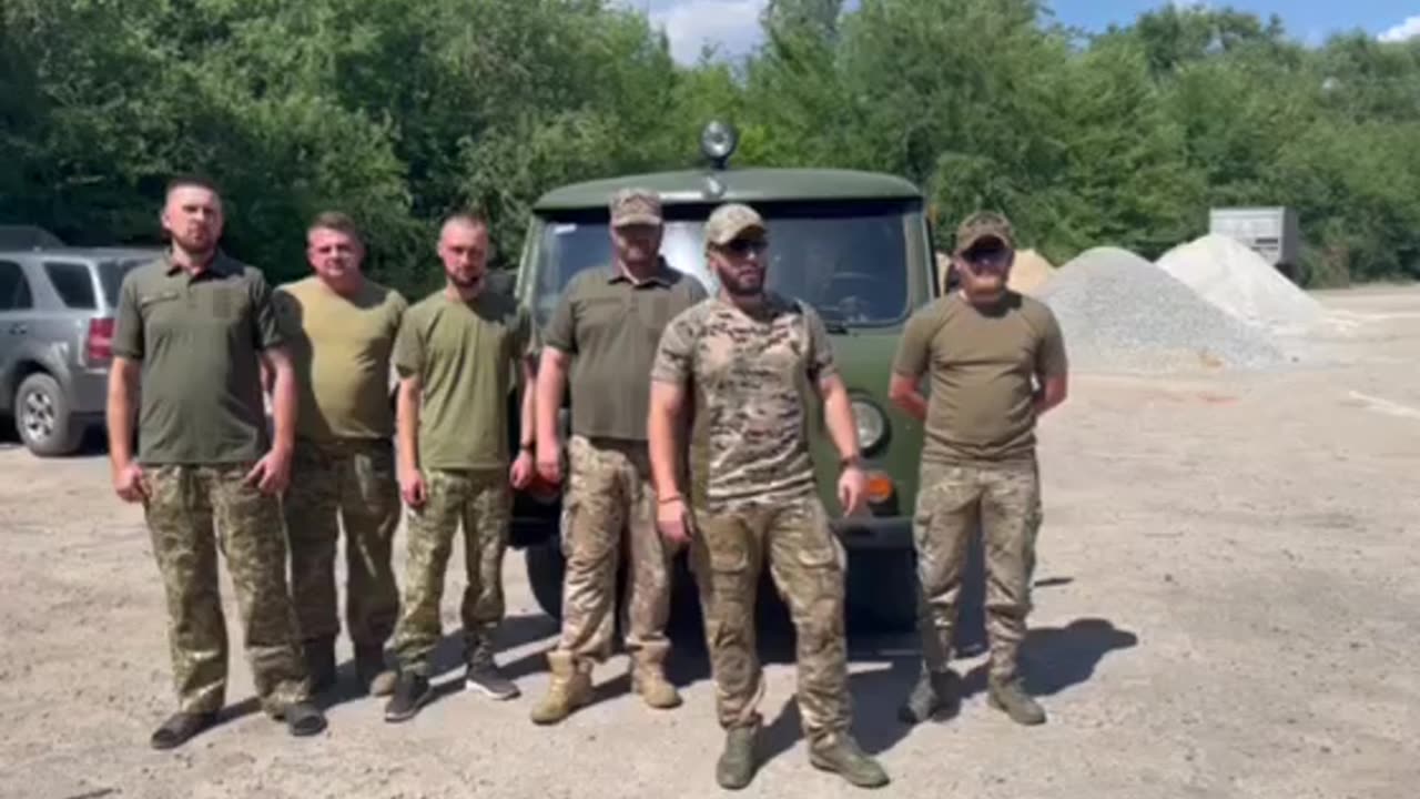 Pochaiv Lavra donates car for military members