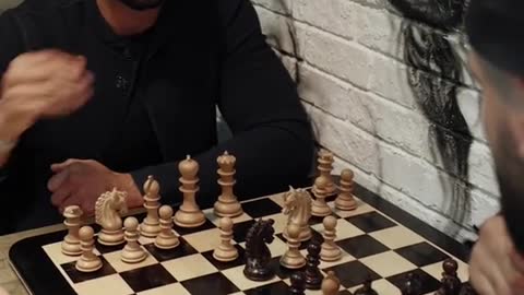 Tate Plays Against A Chess Grandmaster