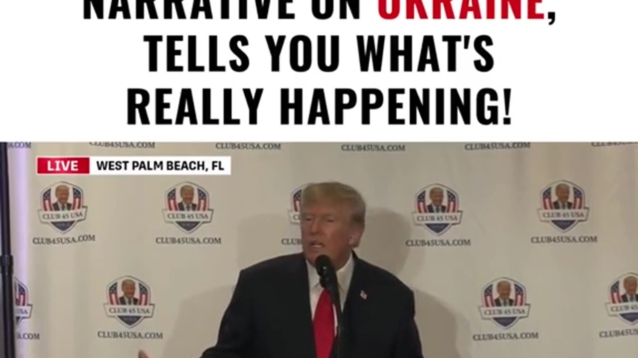 President Donald Trump Exposes the DC Deep State Swamp narrative on Ukraine