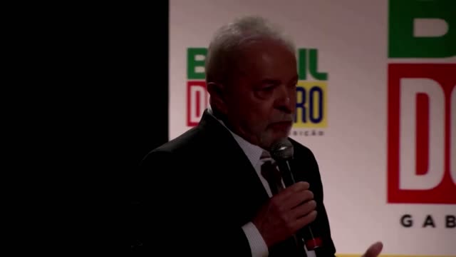 Brazil’s Lula cries as he speaks on hunger fight