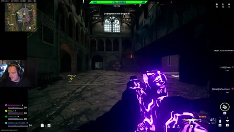 Running some call of duty