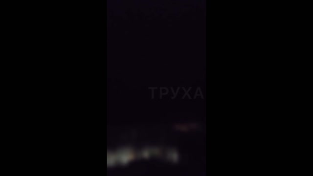 Uma poderosa explosão perto de Kherson